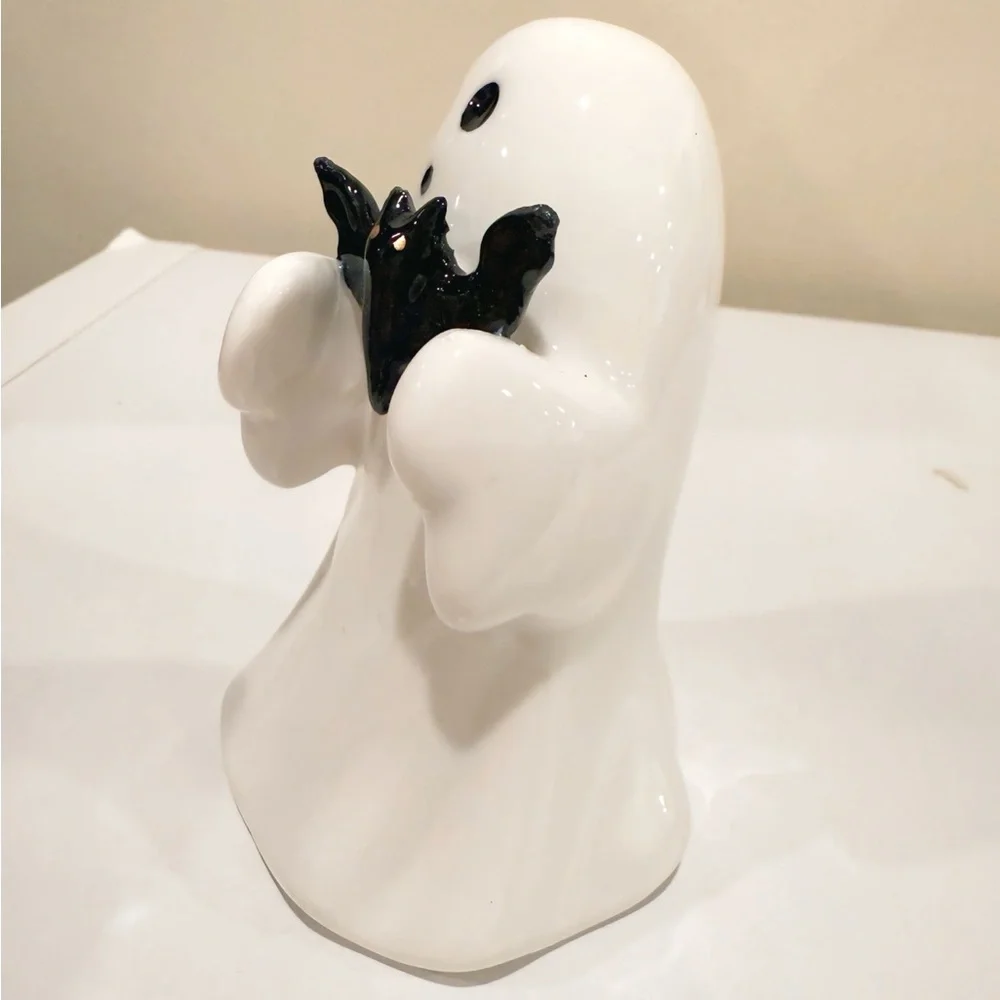 Target - Ceramic Ghost with Bat Halloween Figurine - Hyde and EEK!